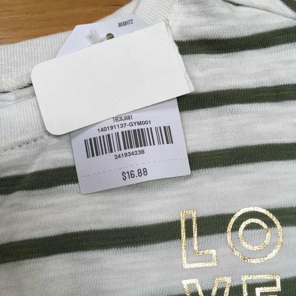 NWT Crazy8 Girls Long Sleeve Shirts 2 Pack - Picture 6 of 6